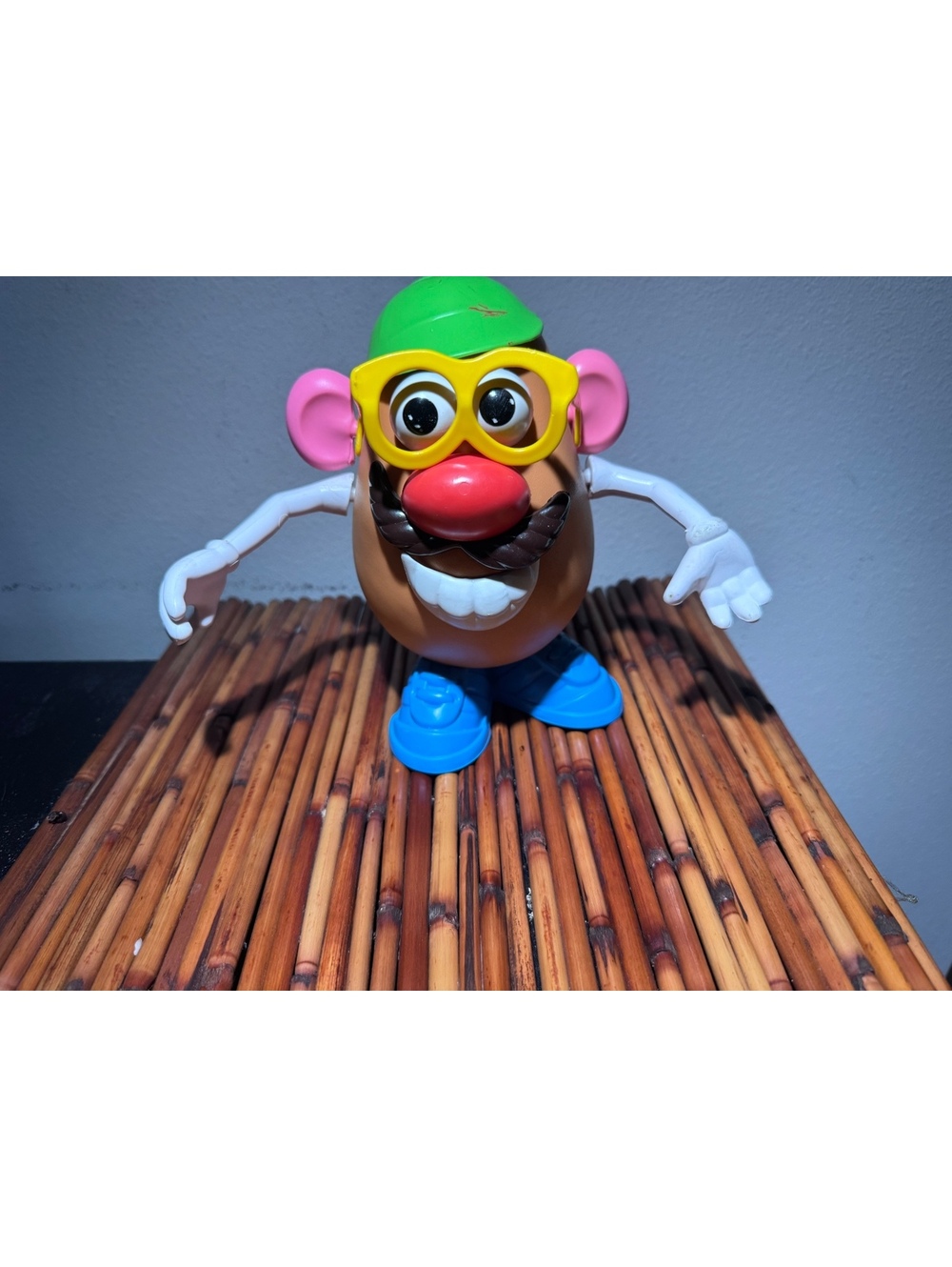 Vintage 1985 Playskool Mr. Potato Head Figure w/ Disney Burger King Binoculars